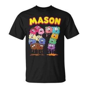 T-shirt Mason 67 Ice Cream Meme Six Seven On Back - Product Image 1