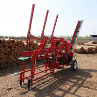Procesador de Leña Eficiente de 25 HP y 35 T de Fuerza, 500 mm, Garantía de 1 Año, para Uso Doméstico