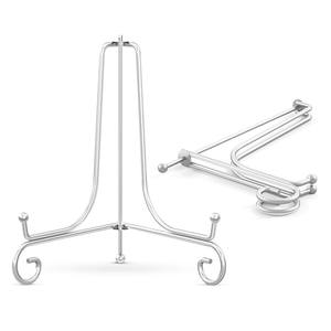 Support pliable en fer forgé de style européen pour décoration métallique, présentoir à gâteaux, cadres photo et assiettes - Product Image 4