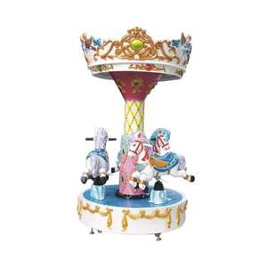 Precio de Fábrica, Carrusel Inflable Navideño con Música, Mini Carrusel Infantil de 3 Plazas - Product Image 2