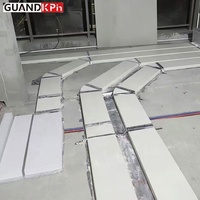 Conduit de ventilation en PVC pour HVAC, directement de l'usine, 256 mm * 48 mm
