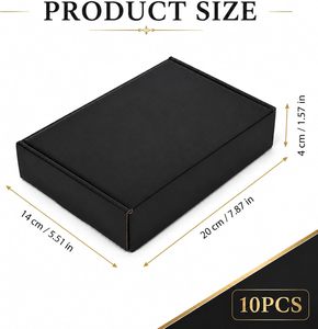 Cajas de Envío Reciclables Personalizadas con Cierre Magnético y Logotipo, Cajas de Embalaje Grandes de Cartón Corrugado - Product Image 4