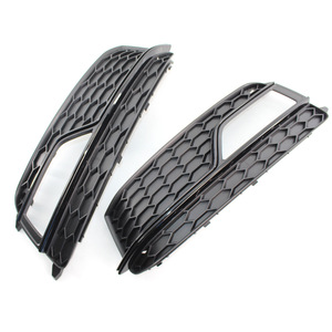 กรอบไฟตัดหมอกกระจังหน้าล่างแบบรังผึ้งสำหรับ Audi A5 S5 รุ่น 8T0807681 8T0807682 กันชนพลาสติก ABS ปี 2013-2017 - Product Image 1