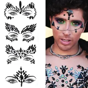 Buy Wholesale face jewels For Temporary Tattoos And Expression 