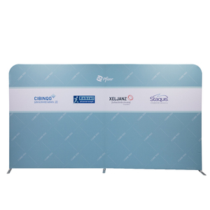 Chất <span class=keywords><strong>L</strong></span>ượng Cao Tùy Chỉnh Hai Mặt Căng Thẳng Vải Backdrop Rắn Màu Ngang Kinh Doanh Tổ Chức Sự Kiện Biểu Ngữ Khung Và Đứng - Product Image 6