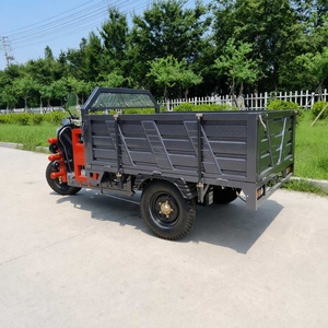Battery Operated Black Adult All Terrain 1 Ton Large <b>Loading</b> 60V Mountain Tricycle 1000Kg Three Wheels - Product Image 2