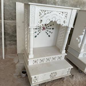 Muy recomendado Exclusivo Indio Único Mandir Piedra natural Mármol Hogar Santuario Venta directa Proveedor indio Estilo religioso - Product Image 2