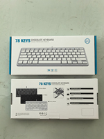 Clavier filaire USB-C de haute qualité, nouveau prix bas, 3 touches sans effet fantôme, structure à pieds en ciseaux, 78 touches, compatibilité universelle, 50