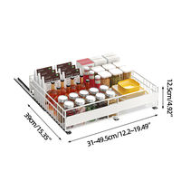 Système de rangement extensible pour placard, étagères coulissantes, paniers pliables pour vêtements, organiseur de tiroirs pour armoire