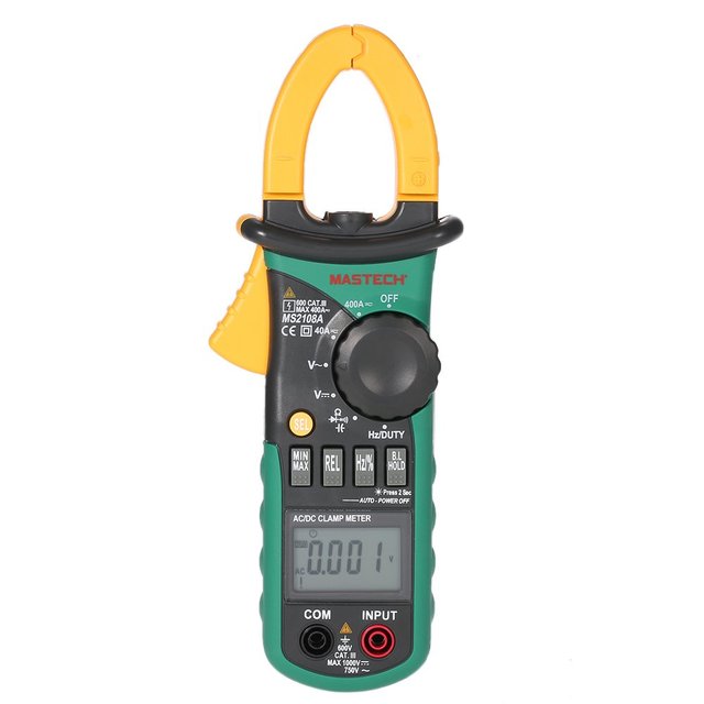 Professional Multifunction Digital Clamp Meter Multimeter with 600A AC/DC Current and 0.1-600V Voltage Measurement