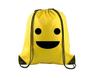 Custom Logo 210D Polyester <b>Drawstring</b> <b>Backpack</b> Sport <b>Drawstring</b> Bag Promotional Gift for Wholesale. - Product Image 1