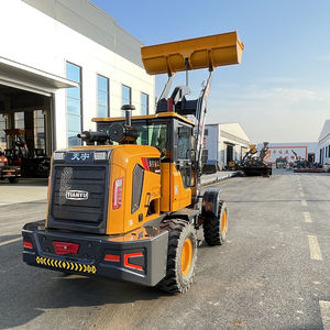 कारखाने की कीमत बड़ी क्षमता व्हील लोडर 1 से 3 टन लंबी पहुंच बूम चार पहिया ड्राइव लोडर - Product Image 2