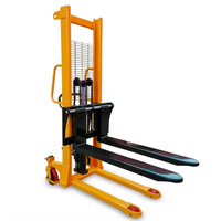 Chariot élévateur manuel à double mât 2T, pompe à pied, levage hydraulique, transpalette portable avec hauteur de levage personnalisable – Vente en gros usine