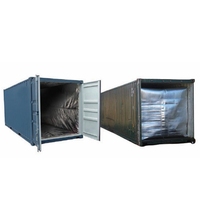 Sac de doublure isolante thermique tissé en feuille pour conteneurs maritimes 20ft 40ft 40HQ