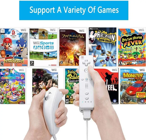 Para mando a distancia <span class=keywords><strong>Wii</strong></span> y controlador Nunchuck función sin movimiento con cubierta de silicona y correa - Product Image 6