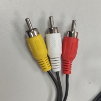 Kabel AV 3.5 MM ke 3 kabel MALE-MALE kabel Audio dan Video RCA Harga cuci gudang