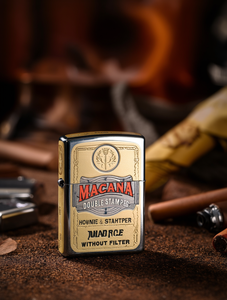 Accendino Macana a Doppia Punta Senza Filtro, Accessorio per Sigari - Product Image 2
