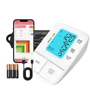 2023 Nieuwe Type Bloeddrukmeter Multifunctioneel Thuisgebruik Bluetooth Backlight Pratende Bp-Machine