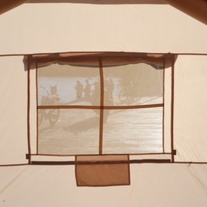 Tenda da Campeggio Gonfiabile Portatile Impermeabile per Esterni 12 Metri Quadrati in Tessuto Oxford PVC con Colonna d'Aria Resistente ai Raggi UV per Quattro Stagioni - Product Image 5