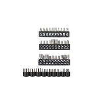 Ensemble de perceuse sans fil au lithium-ion 12V de 79 pièces, acier au chrome-vanadium, embout 1/4, garantie 1 an - Outil multifonction en acier allié