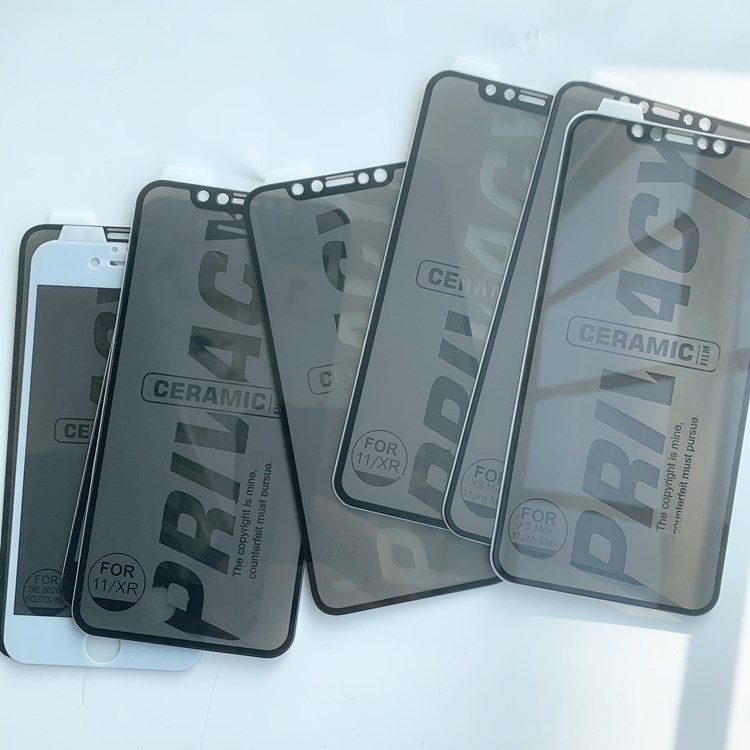 Лидер продаж 2022, керамические защитные пленки для экрана iPhone 13 Pro Max, антишпионское закаленное стекло для iPhone 12/11/XS Max/XR /6/7/8
