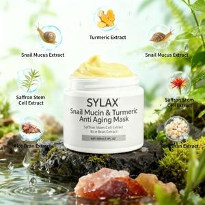 Masque Visage Anti-Rides SYLAX à la Bave d'Escargot et à l'Extrait de Curcuma – Crème Hydratante Anti-Âge pour une Peau Jeune – Formule Bio - Product Image 5