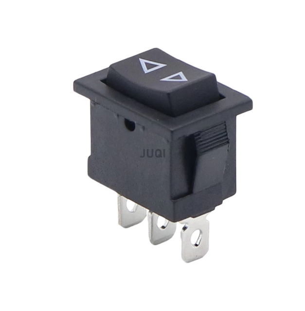 KCD1 Mini Black 3pin / 6pin On/Off/On  AC 6A/250V10A/125V Rocker Switch