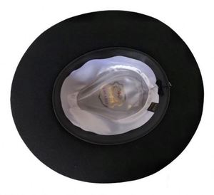 Sombrero Fedora de Fieltro de Lana Retro Británico de Alta Calidad y Lujo con Forro de Satén en Varios Tamaños para Hombre - Product Image 3