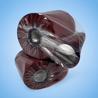 Ruban de cire-résine rouge Near Edge Premium 33mm*1100m compatible Videojet 6420, faible MOQ, livraison rapide mondiale