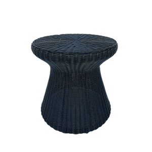 Mesita auxiliar de exterior de mimbre para chaise Mesita auxiliar redonda <span class=keywords><strong>Bolla</strong></span> pequeña - Product Image 1