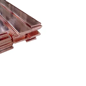 Corrosion resistant copper flat strip C12200 C1220 Cu-DHP pure copper round flat bus bar copper bar price