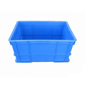 HUADU X303 Leakproof Plastic <strong>Crate</strong> <strong>Storage</strong> &amp; Transportation Containers for Garment Electronics-Durable Eco-Friendly Lightweight - Product Image 2