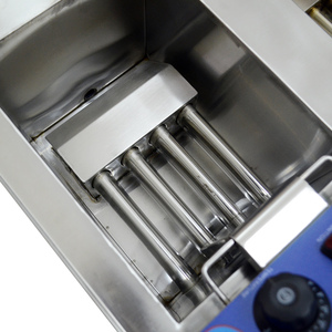 XEOLEO Commercial 36L Double Tank <strong>Fryer</strong> LPG Gas Chicken Chip Deep <strong>Fryer</strong> Stainless Steel Fries Deep <strong>Fryer</strong> <strong>Machine</strong> - Product Image 5