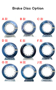 Kit de Frenos Delanteros y Traseros Brembo EPB de 4 Pistones con Discos para G30 OEM 34116883483, Fabricación Personalizada - Product Image 3