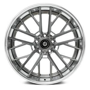 Nuevas llantas deportivas HRW FORGED de 19 pulgadas para autos de carreras y pasajeros, llantas de aluminio forjado con diseño de plato profundo de fibra de carbono, 8J 100 mm 25-40 mm - Product Image 2