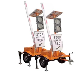 Tự động flagger hỗ trợ thiết bị afad Trailer giao thông ánh sáng di động bùng nổ cổng tự động flagger hỗ trợ thiết bị - Product Image 2
