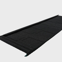 Tuiles de toiture en métal revêtues de pierre Bond Tiles, modernes, légères, durables, résistantes au feu, fabriquées à la machine, pour le Texas