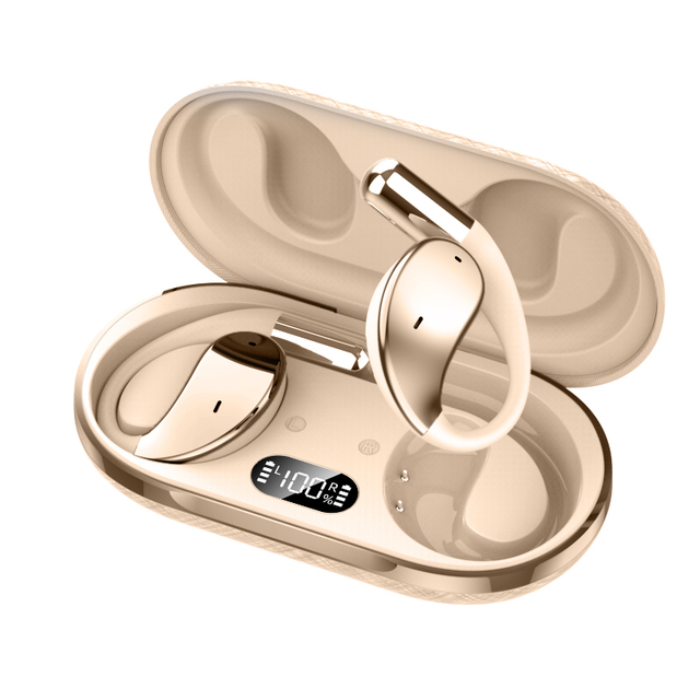 High Quality True Wireless Earphones 20+H Playtime Open Ear Sports Ear Hook Earbuds With Noise Cancelling IPX7 Waterproof BT5.4