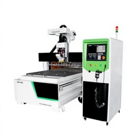 Máquina Fresadora CNC para Madera Yidiao 1325 ATC de Alta Precisión, 12 Herramientas, 3 Ejes, Husillo Único, Motor Servo de 9kw, Transmisión por Engranajes