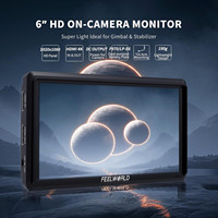 Moniteur de terrain pour appareil photo reflex numérique FEELWORLD S55 6 pouces, écran IPS FHD, entrée/sortie 4K, bras inclinable, sortie d'alimentation, vente en gros directe usine OEM