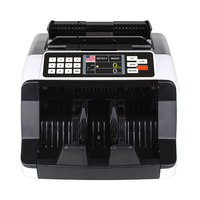 Compteur de billets AL-7200, compteur de billets mixtes, machine de comptage multi-devises, double affichage