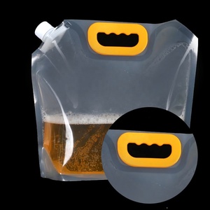 Reusable Laundry Detergent Washing Soap Liquid Beer Packing Plastic Bags