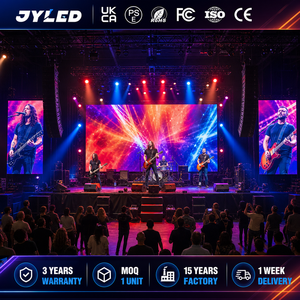 Pantalla LED de Alquiler para Interiores P2.976 de 7680Hz, IP65, Empalme sin Costuras, 500x500mm, Pantalla a Todo Color para Escenarios de Festivales de Música, Fabricante OEM - Product Image 1
