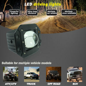 Lampu depan Led sepeda motor 12V 30W, lensa proyektor lampu depan lampu sein motor lampu kerja LED bola lampu - Product Image 5