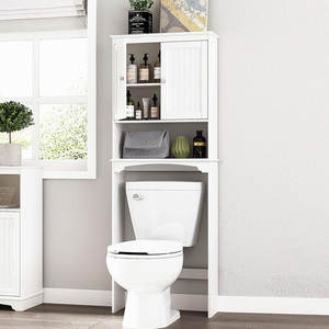 מודרני MDF אמבטיה צד ארון יהירות צר <span class=keywords><strong>Slim</strong></span> רצפת אחסון גבוה ארון אמבטיה - Product Image 1