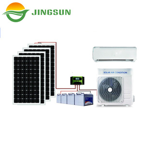Climatiseur solaire mural de type split 9000 BTU hybride avec système d'énergie et de puissance DC-120SAC - Product Image 3