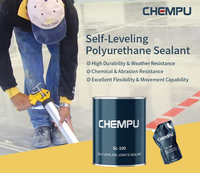 Mastic élastique auto-nivelant pour sols, réparation de fissures, anti-fissuration, mastic PU robuste pour joints de ponts, scellant de joint fiable