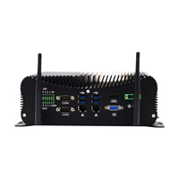 Eglobal Nuevo Mini PC Sin Ventilador Core I7 con 6 Puertos USB, HDD+SSD, HD+VGA, Win11/Linux, Computadora Industrial de Bajo Consumo