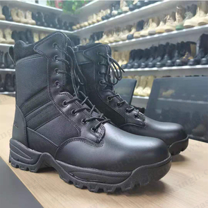 HY,Traffic Patrol Shock-proof EVA+rubber Outsole Black Combat <strong>Boots</strong> No-marking Durable <strong>Tactical</strong> <strong>Boots</strong> Popular in <strong>USA</strong> HSM310 - Product Image 6