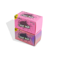 Nouvelles boîtes d'emballage cosmétique en papier artistique coloré, laminage mat, recyclables, avec logo personnalisé pour les produits de soin de la peau et de maquillage